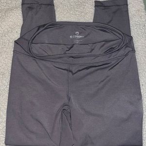 90 degree leggings. Purple/grey color. Size large